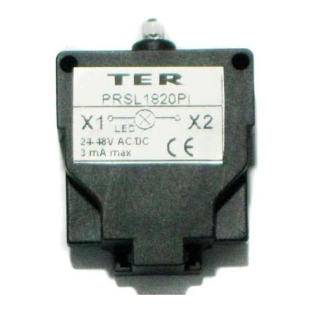 Springer Controls Co T.E.R., PRSL1820PI LED Element, 24/48 VAC/DC, Use w/ MIKE & VICTOR Pendants PRSL1820PI